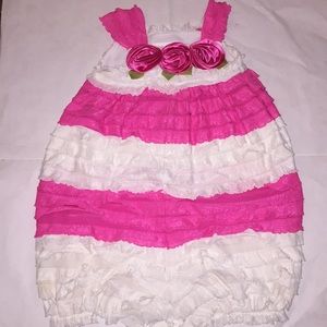 Cute BabyGirl One Piece Ruffled Outfit